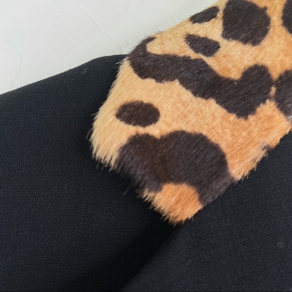 Ralph Lauren Black Label Calf Hair Leopard Print Nathaniel Jacket Wool Blazer 6 - Picture 5 of 16